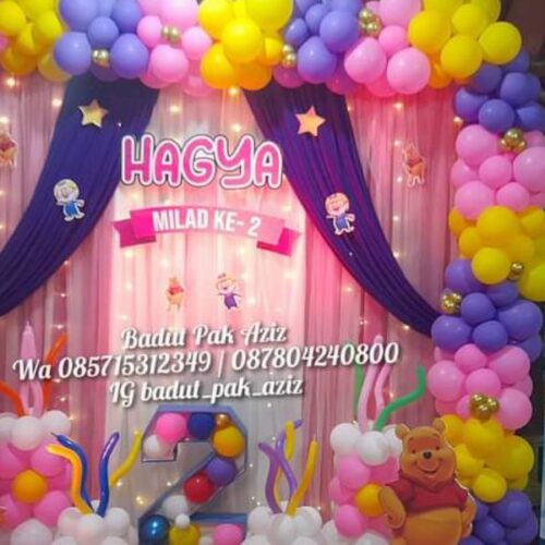 Jasa Dekorasi Ulang Tahun Murah Di Cikarang