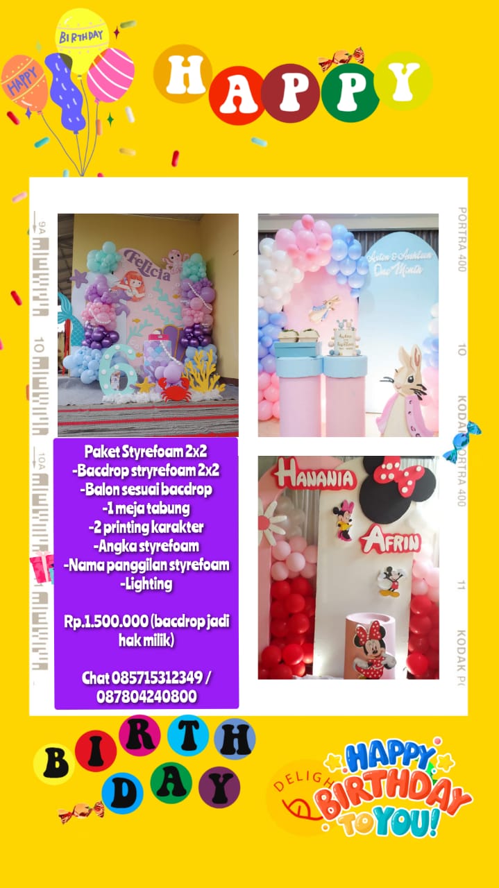 paket dekor ultah pak aziz (2)